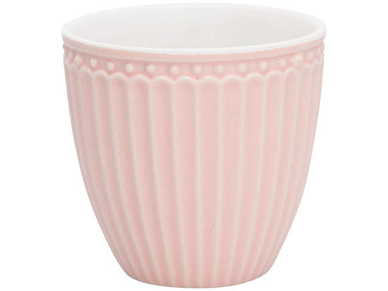 Stoneware Mini latte cup Alice pale pink - Cucina-Laura