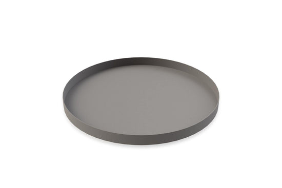 Tray Circle 40x2cm Grey - Cucina-Laura