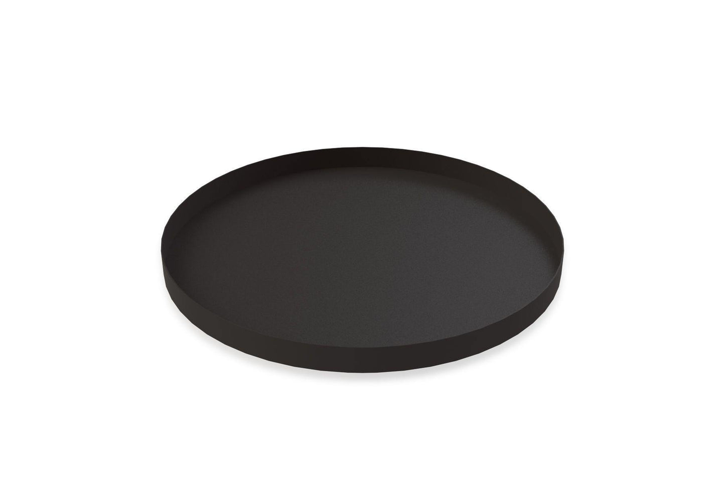 Tray Circle 40x2cm Black - Cucina-Laura