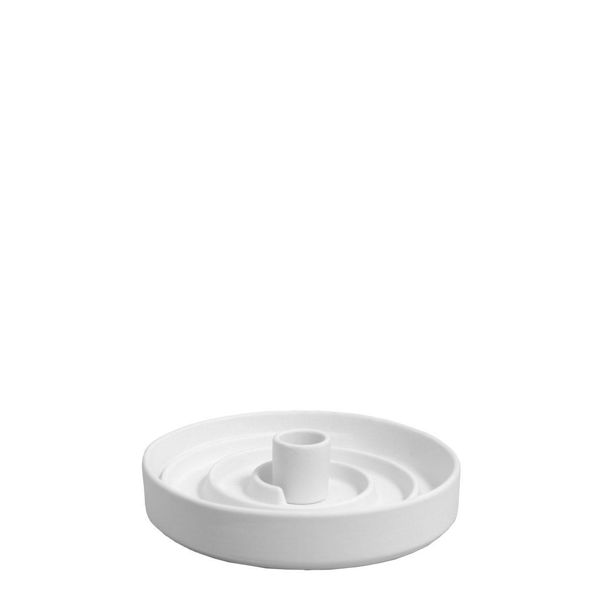Sundhult White candlestick - Cucina-Laura