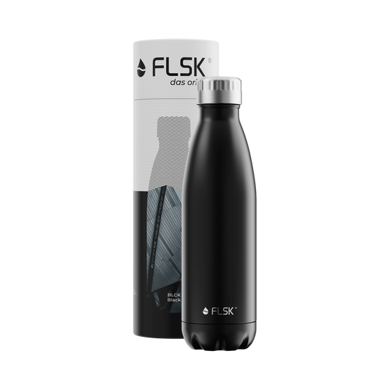 FLSK Trinkflasche BLACK 500 ml