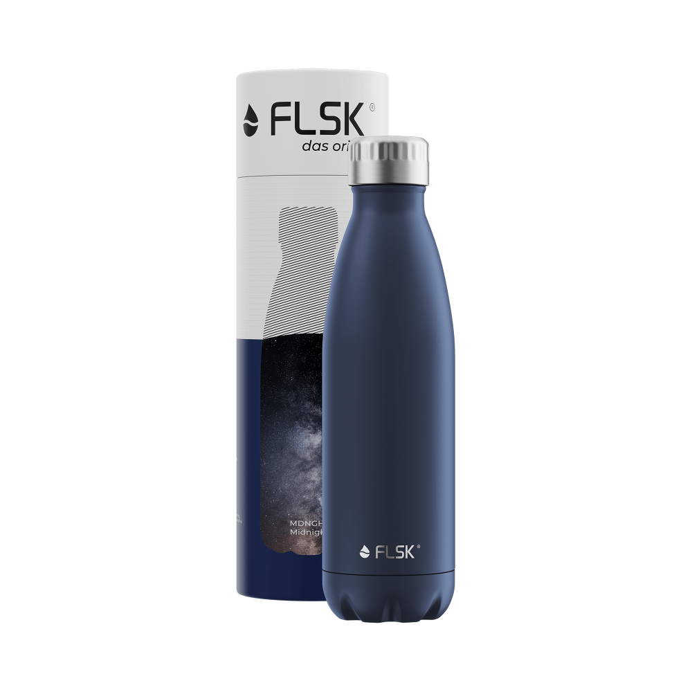 FLSK Trinkflasche MDNGHT 500 ml
