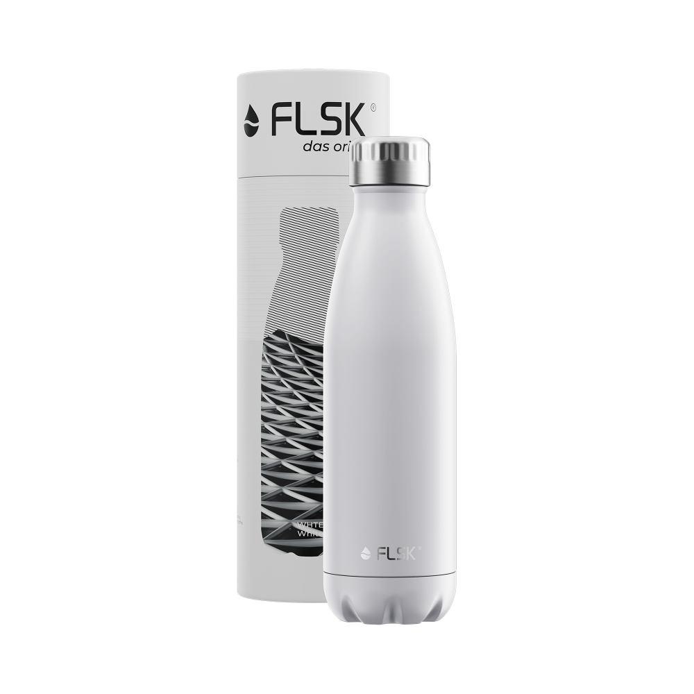 FLSK Trinkflasche WHTE 500 ml
