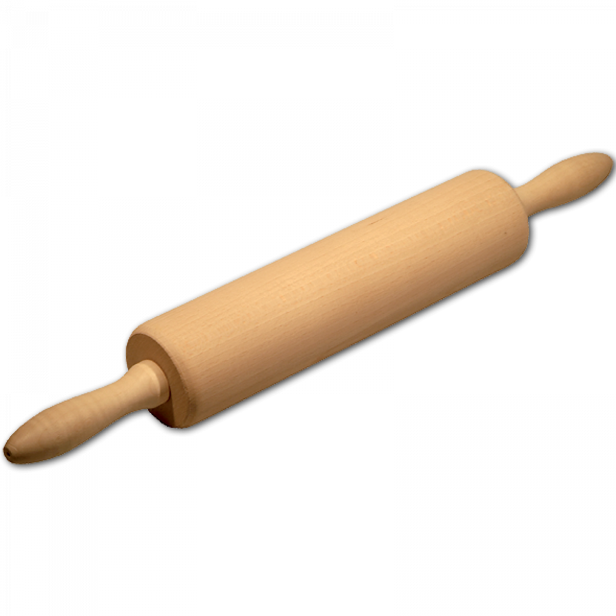 Teigrolle, Metallachse, Grifflänge 90 mm aus Holz 40 cm – Cucina-Laura