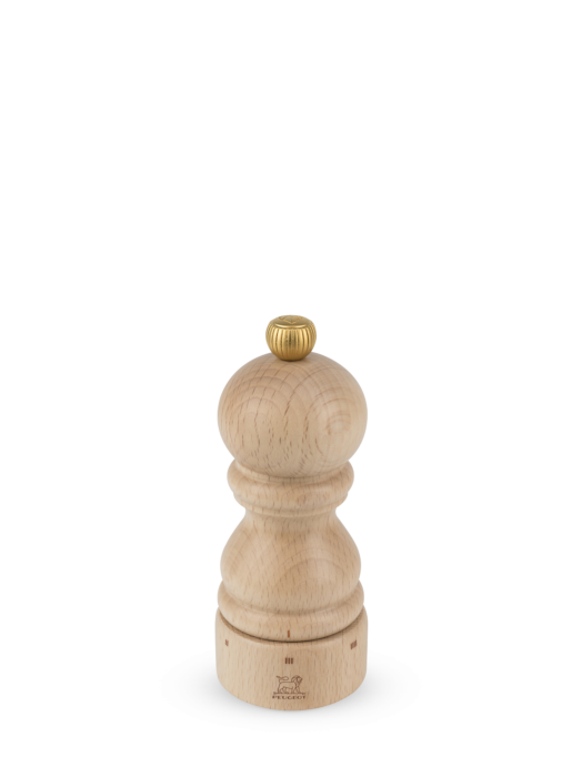 Paris Manuelle Pfeffermühle aus naturfarbenem Holz mit u'Select-System, 12 cm