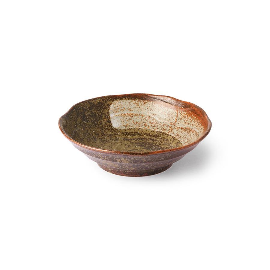 Kyoto ceramics: japanese shallow bowl - Cucina-Laura